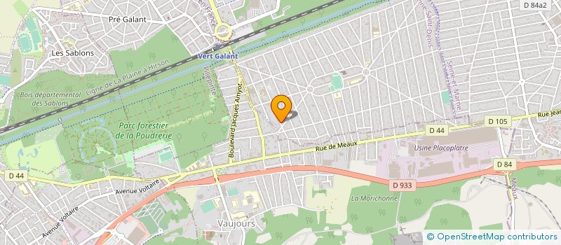 localisation de l'entreprise GC AMENAGEMENT D INTERIEUR à TREMBLAY-EN-FRANCE