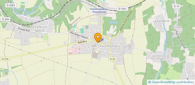 localisation de l'entreprise GC APPORTEUR D'AFFAIRES  FAREMOUTIERS