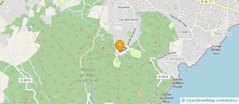 localisation de l'entreprise GC ASSET MANAGEMENT à LE BEAUSSET