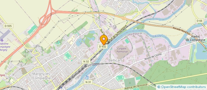 localisation de l'entreprise GC AUTOMOBILES  CLAIROIX