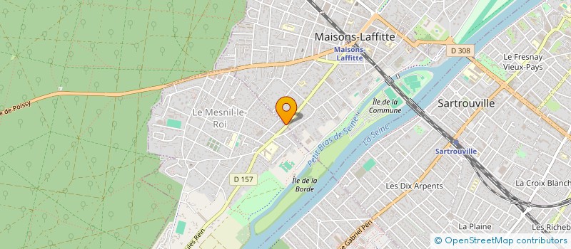 localisation de l'entreprise GC-BATIMMO  BOIS-D'ARCY