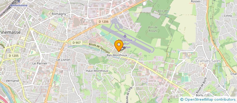 localisation de l'entreprise GC BOIS  VETRAZ-MONTHOUX