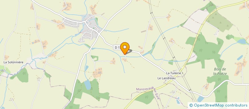 localisation de l'entreprise GC BTP SERVICES à MONTREVAULT-SUR-EVRE
