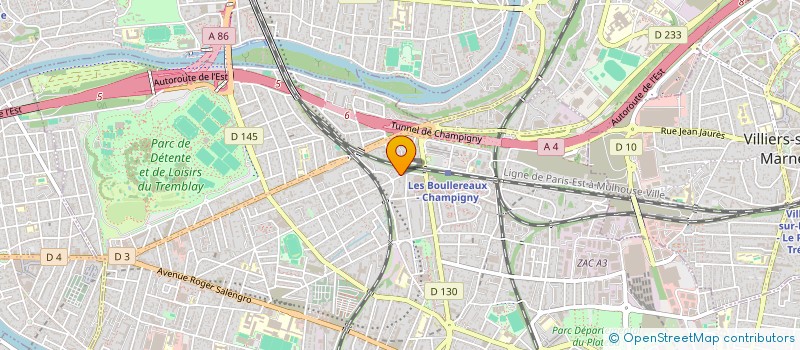 localisation de l'entreprise GC CLEMENCE  CHAMPIGNY-SUR-MARNE