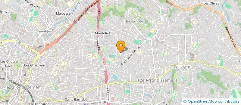 localisation de l'entreprise GC CLIM  MARSEILLE