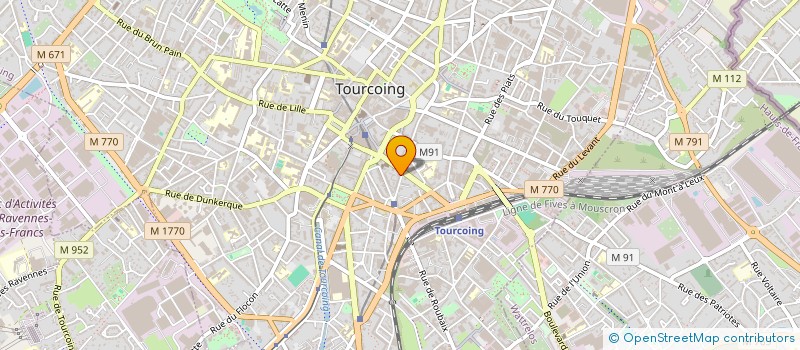 localisation de l'entreprise GC CONCEPT à TOURCOING