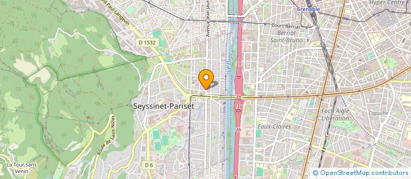 localisation de l'entreprise GC CONCIERGERIE  SEYSSINET-PARISET