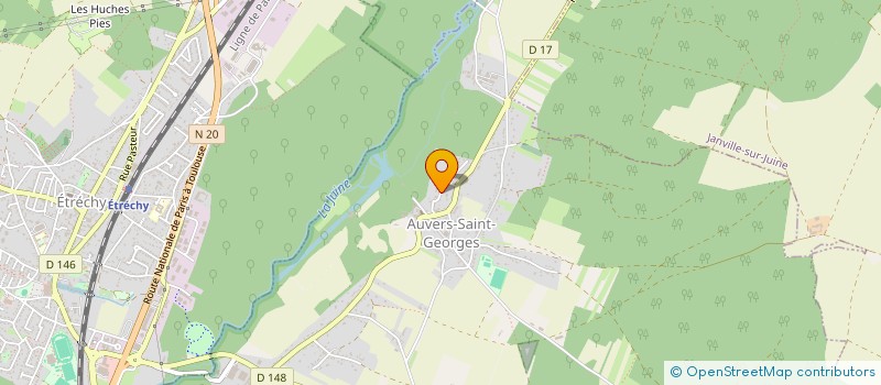 localisation de l'entreprise GC CONSEIL  ETRECHY