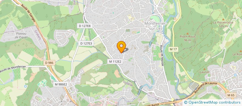 localisation de l'entreprise GC CONSEIL & LOGISTIQUE  MONTFERRIER-SUR-LEZ