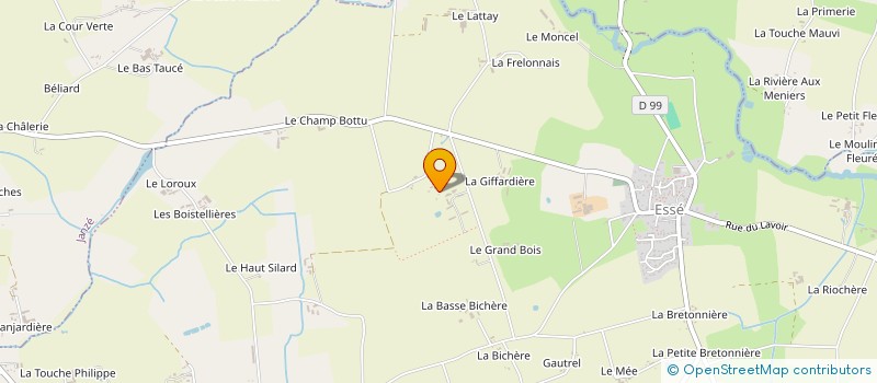 localisation de l'entreprise GC CONSEILS ET TRAVAUX  ESSE