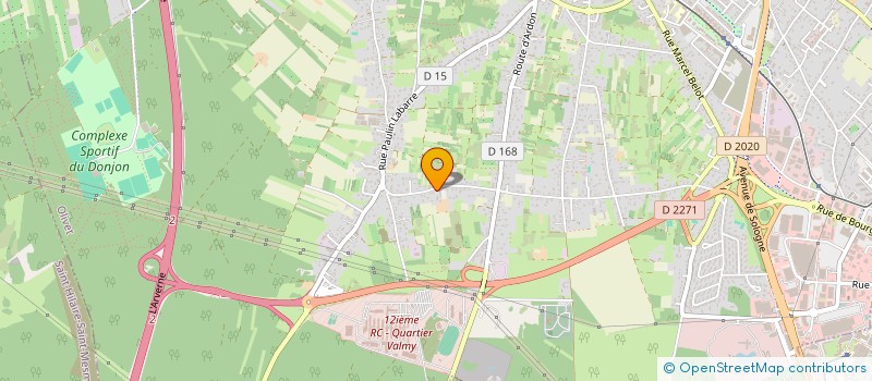 localisation de l'entreprise GC CONSULT à OLIVET
