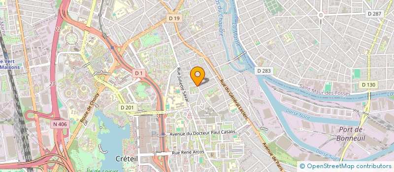 localisation de l'entreprise GC CONSULTING  CRETEIL