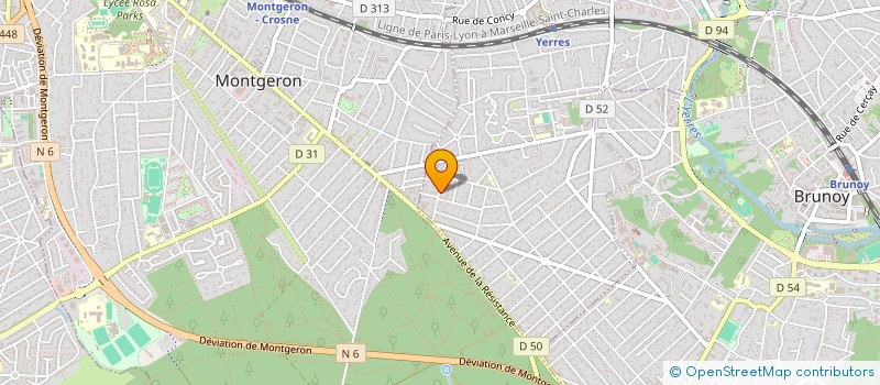 localisation de l'entreprise GC CORPORATE à YERRES