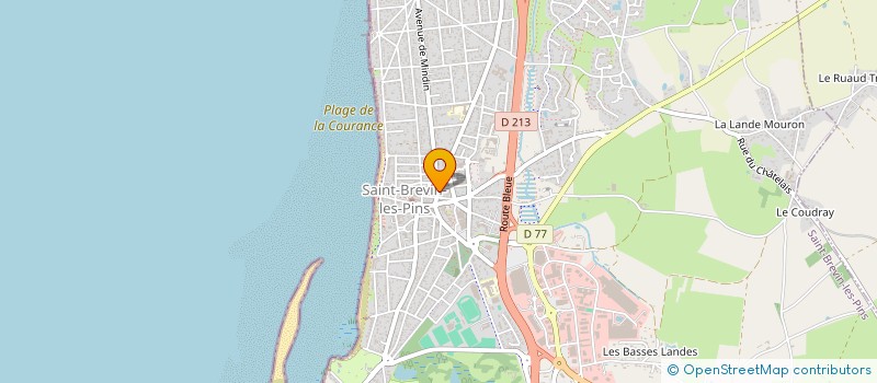localisation de l'entreprise GC COSMETIC à SAINT-BREVIN-LES-PINS