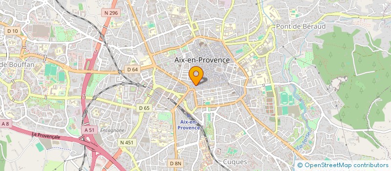 localisation de l'entreprise GC DE LA ROQUE 2 à AIX-EN-PROVENCE