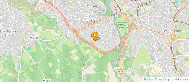 localisation de l'entreprise GC DECORATION  LESPIGNAN