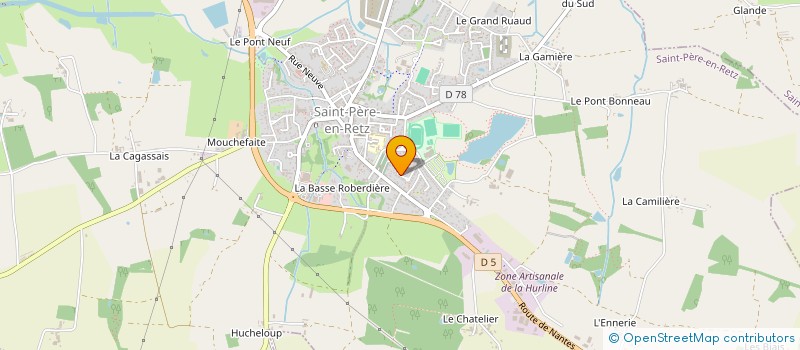 localisation de l'entreprise GC DESIGN  CHAUMES-EN-RETZ