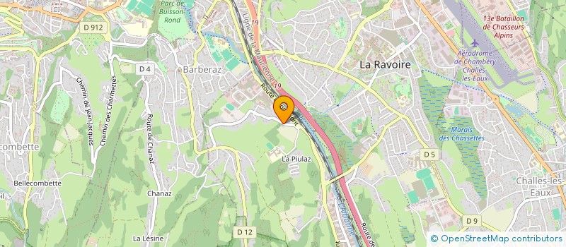 localisation de l'entreprise GC DIB LOCATION  LA RAVOIRE