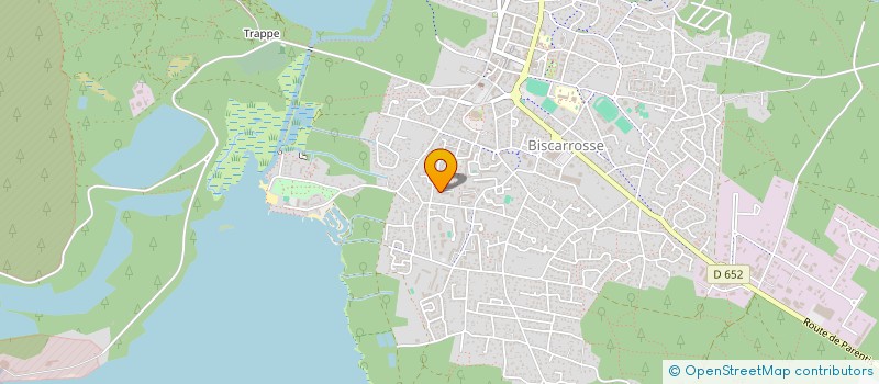 localisation de l'entreprise GC ECOCONSTRUCTION  BISCARROSSE