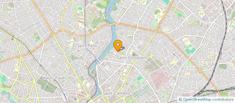 localisation de l'entreprise GC EDP à NANTES