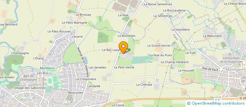 localisation de l'entreprise GC FINANCES à PACE