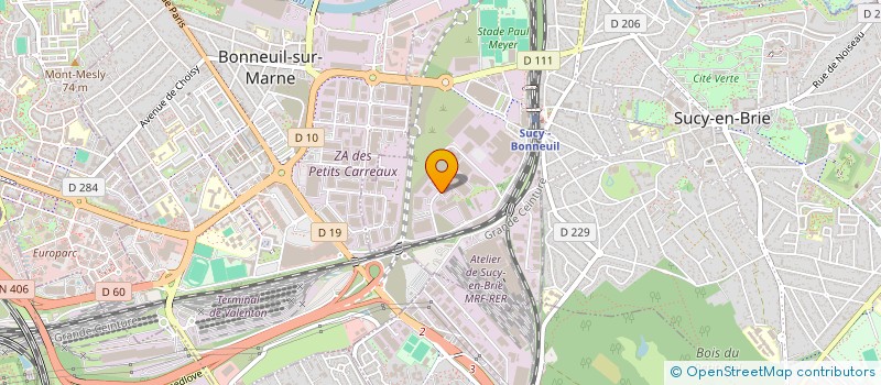 localisation de l'entreprise GC FRANCE  SUCY-EN-BRIE