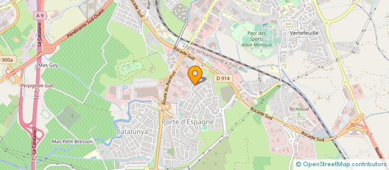 localisation de l'entreprise GC GC à PERPIGNAN