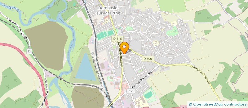 localisation de l'entreprise GC GROUPE  DOMBASLE-SUR-MEURTHE