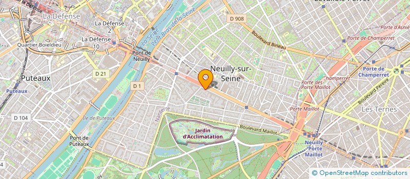 localisation de l'entreprise GC HOLDING à NEUILLY-SUR-SEINE