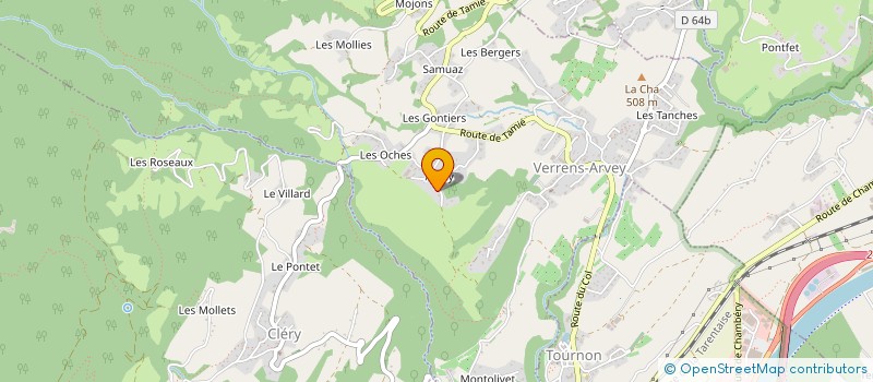 localisation de l'entreprise GC.HOLDING  ALBERTVILLE