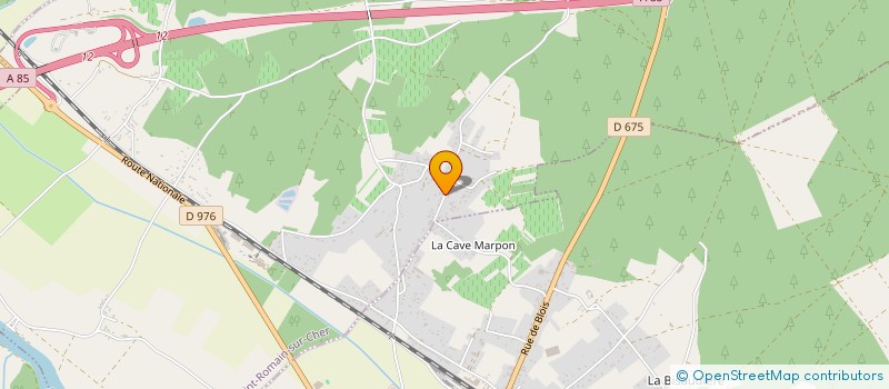 localisation de l'entreprise GC IMMO  SAINT-ROMAIN-SUR-CHER