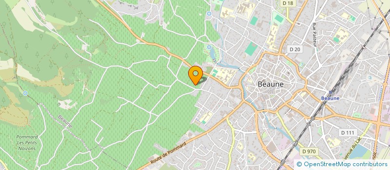 localisation de l'entreprise GC IMMO à BEAUNE