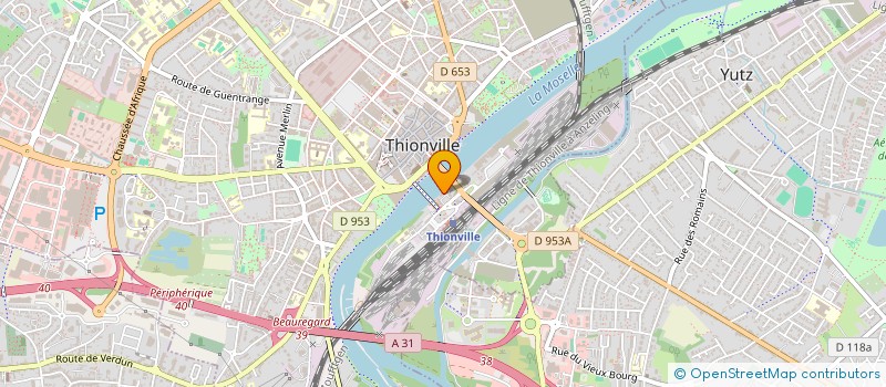 localisation de l'entreprise GC IMMOBILIER  THIONVILLE