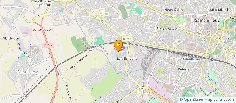 localisation de l'entreprise GC INVEST  LANNION