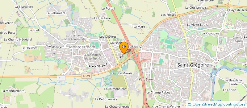 localisation de l'entreprise GC ISOLATION à MONTGERMONT