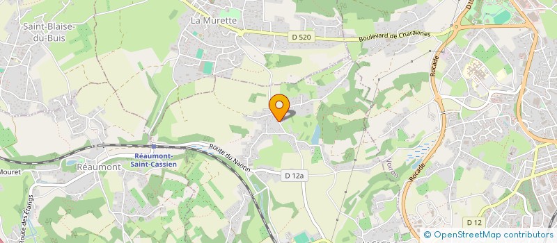 localisation de l'entreprise GC. JALLAMION  SAINT-CASSIEN