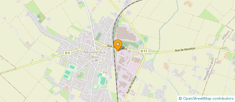 localisation de l'entreprise GC-JAMBGLOC à NEUVILLE-AUX-BOIS