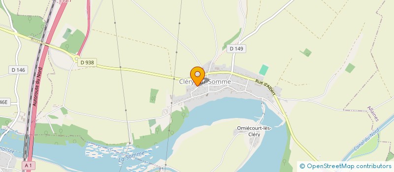 localisation de l'entreprise GC LA POMME DE TERRE à CLERY-SUR-SOMME