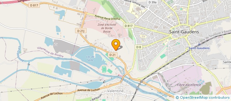 localisation de l'entreprise GC LOCATION  SAINT-GAUDENS