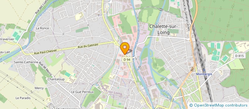 localisation de l'entreprise GC MAGNOLIA  CHALETTE-SUR-LOING