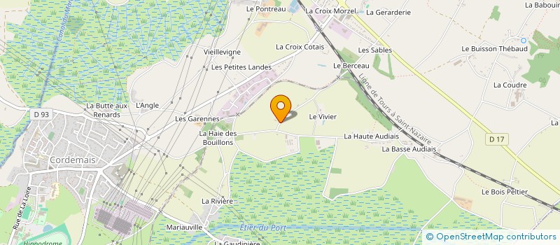 localisation de l'entreprise GC MARECHALERIE à CORDEMAIS