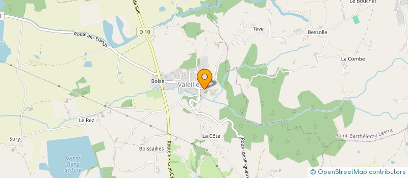 localisation de l'entreprise GC MULTIPOSE  VALEILLE