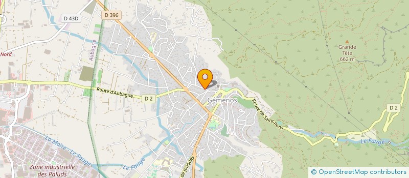 localisation de l'entreprise GC MUSIQUE  GEMENOS