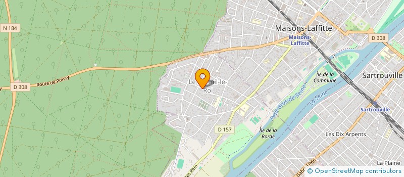 localisation de l'entreprise GC ODYSEA  LE MESNIL-LE-ROI