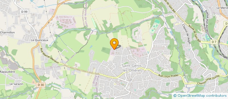 localisation de l'entreprise GC PERRIER  SAINT-GENIS-LES-OLLIERES