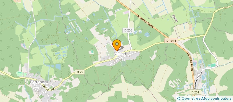 localisation de l'entreprise GC PLOYON IMMO  VESLUD