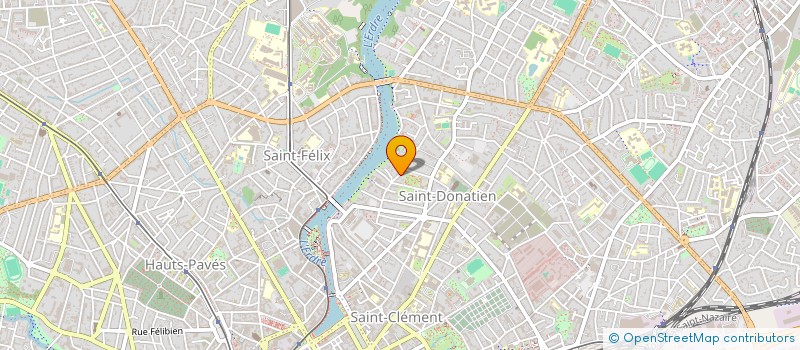 localisation de l'entreprise GC RDBF  NANTES