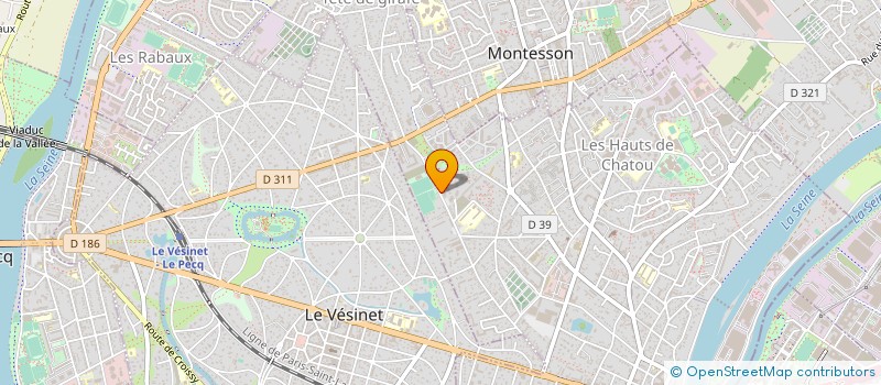 localisation de l'entreprise GC RENOV à CHATOU