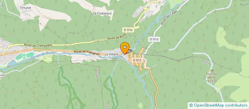 localisation de l'entreprise GC STORY  CHAMPAGNY-EN-VANOISE