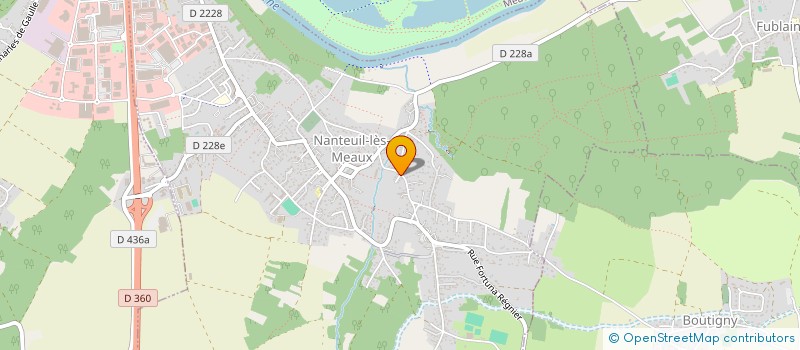 localisation de l'entreprise GC TAXI à NANTEUIL-LES-MEAUX